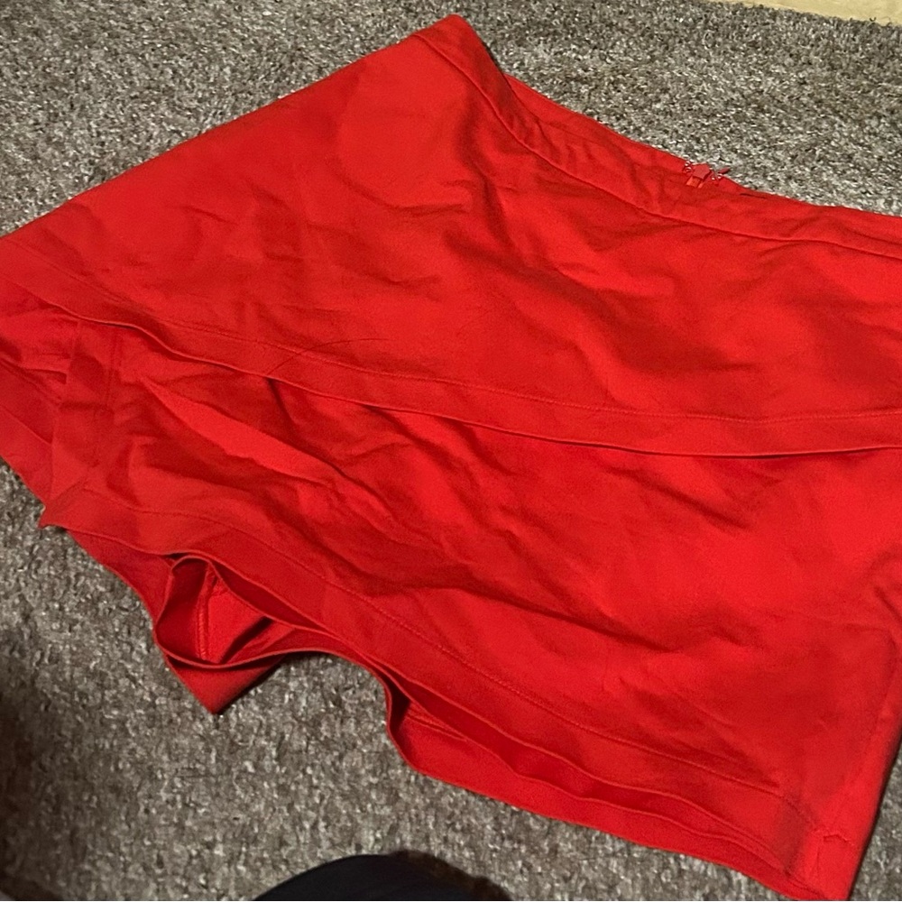 Gianni Bini Bold Red Skort